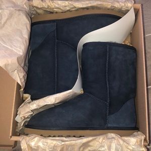 UGG Classic Short navy blue